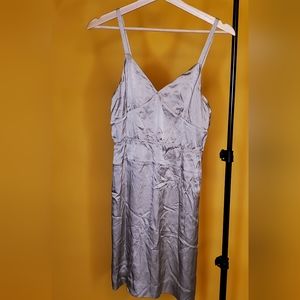 J.Crew golden women silk dress size 6